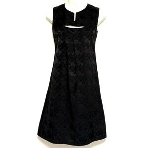 Sinequanone Paris Designer Cotton Mini Shift Dress Sz T36 (US S 4- 6) Minimalist